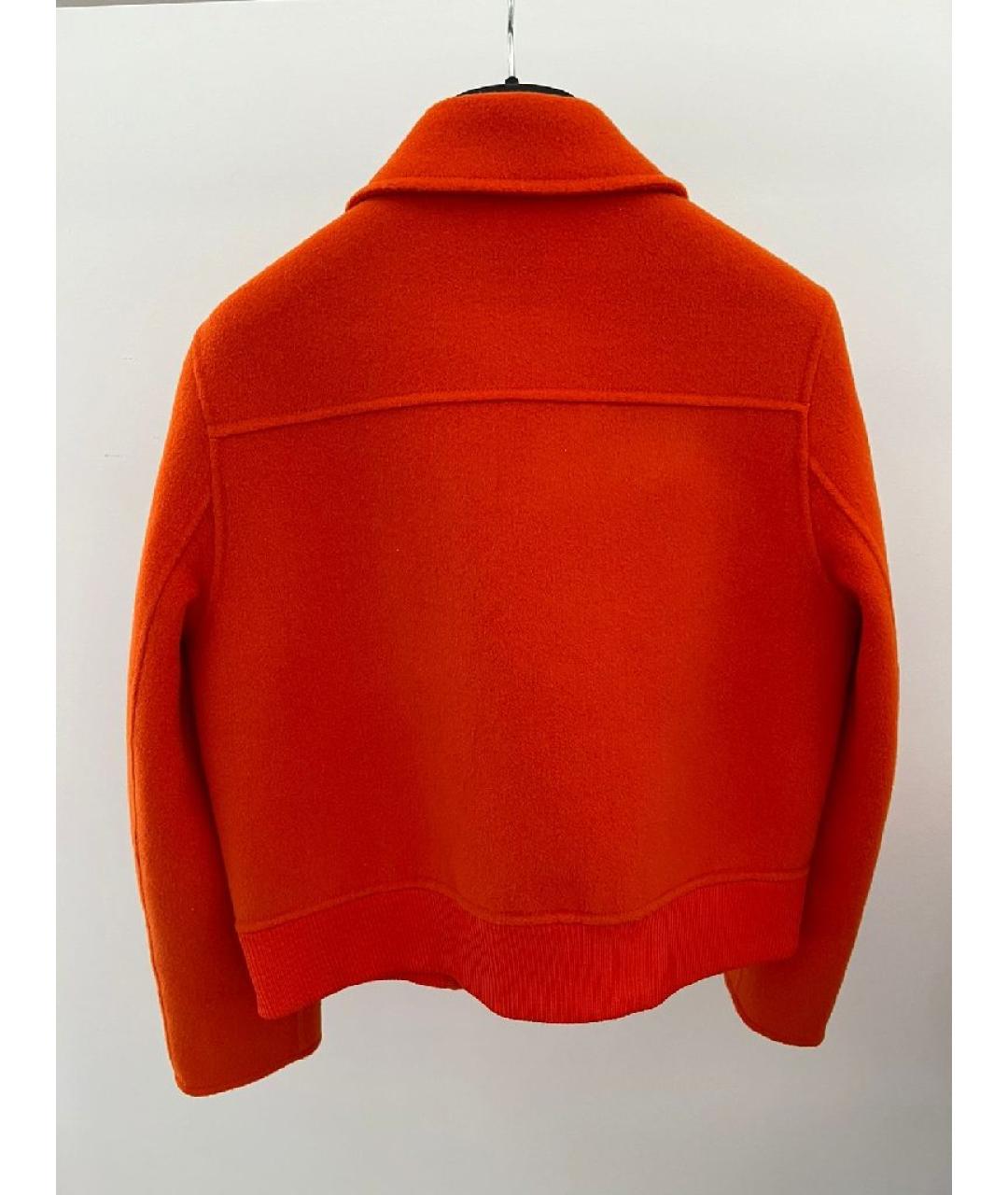 HERMES Оранжевое пальто, фото 2