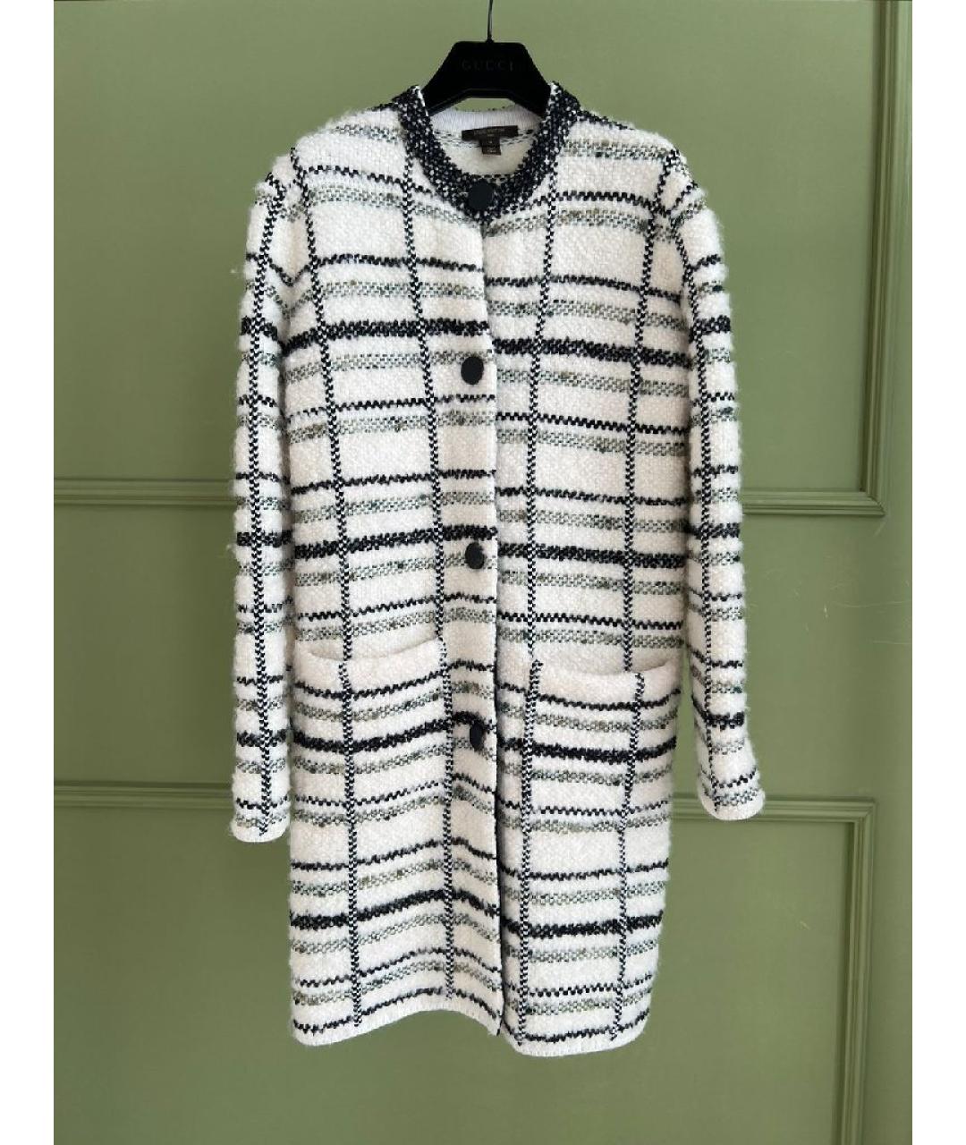 LOUIS VUITTON Белое пальто, фото 7