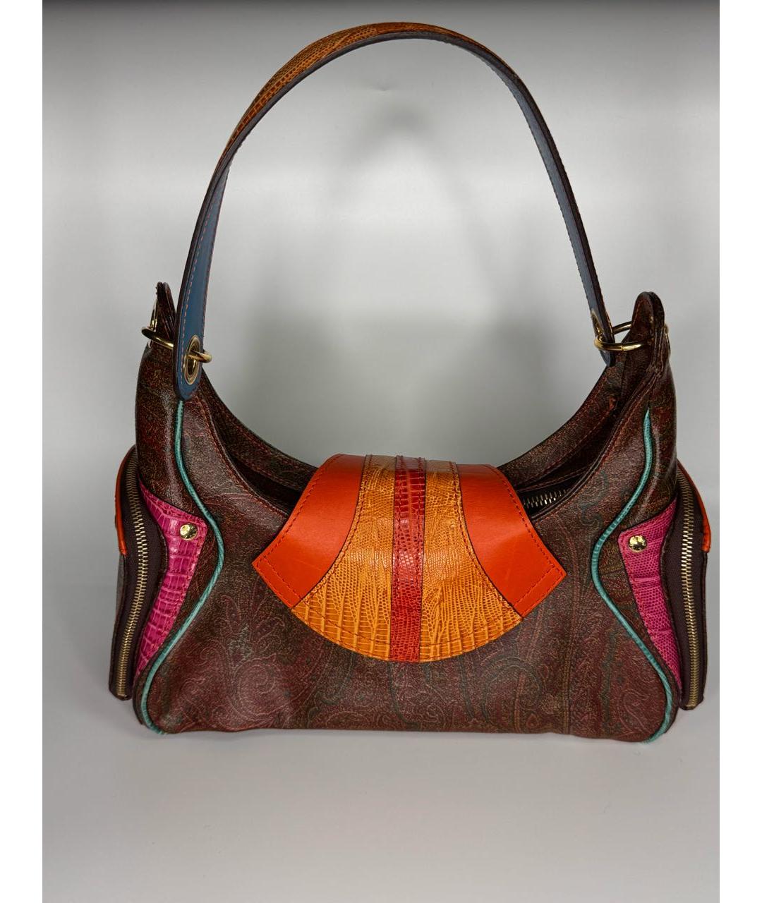 ETRO Мульти кожаная сумка через плечо, фото 3