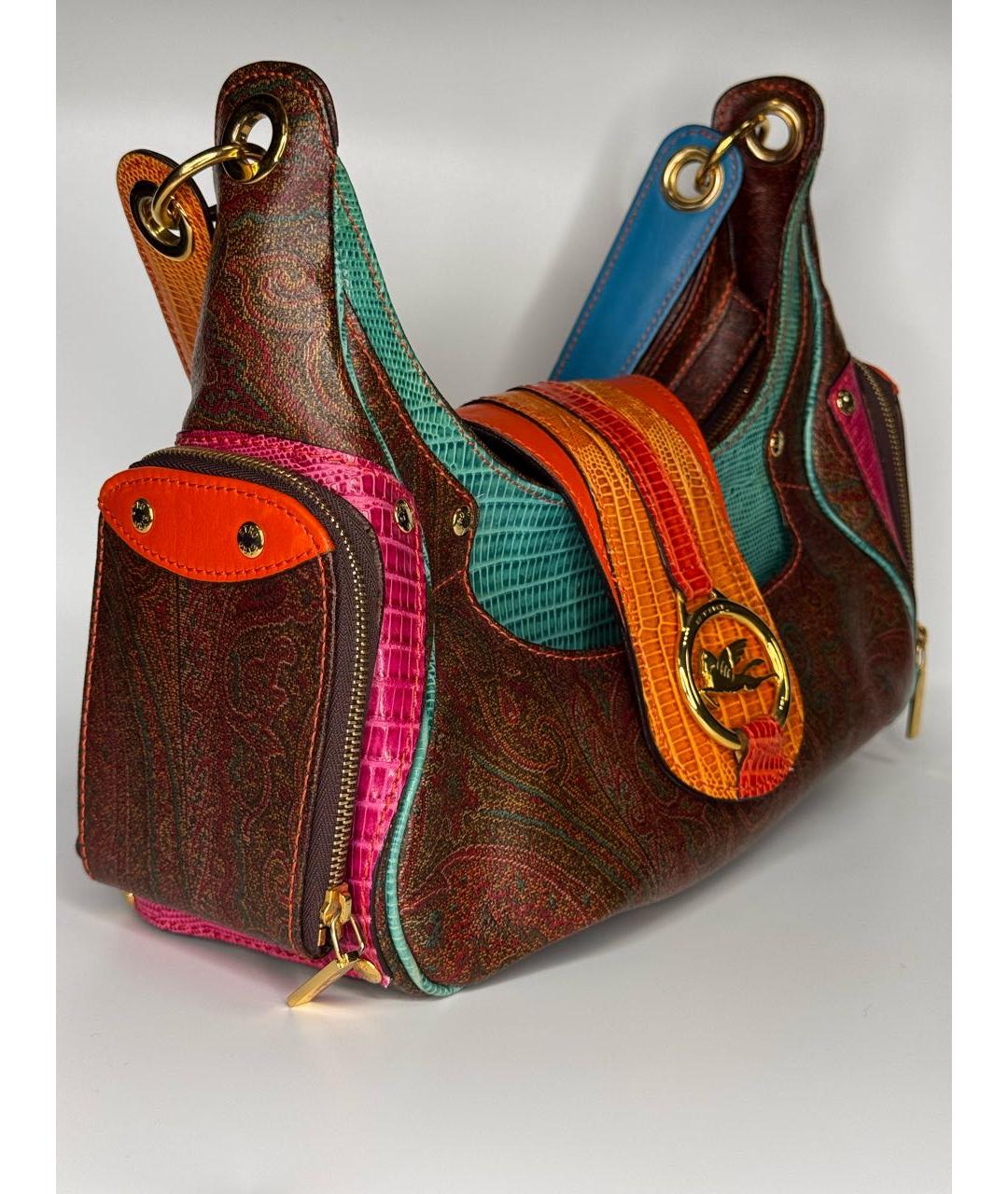 ETRO Мульти кожаная сумка через плечо, фото 2