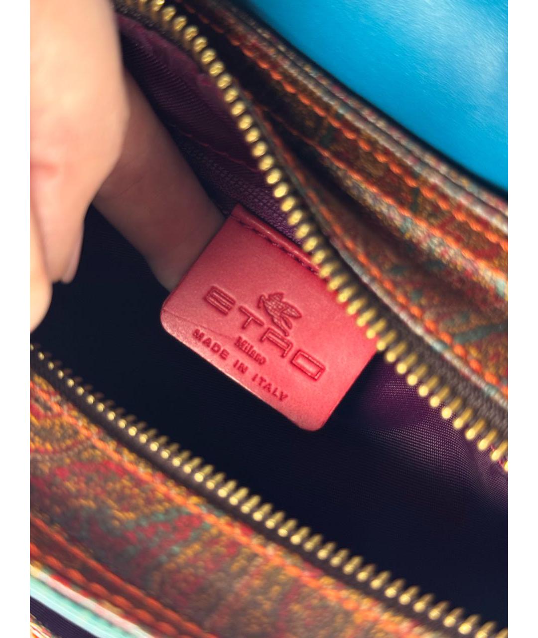 ETRO Мульти кожаная сумка через плечо, фото 4