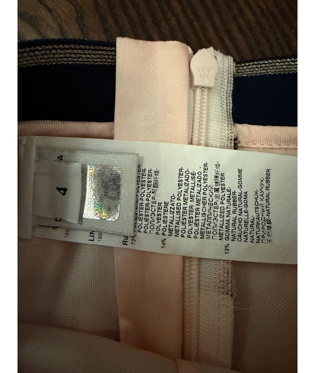 DOLCE&GABBANA Мульти хлопковая юбка, фото 3