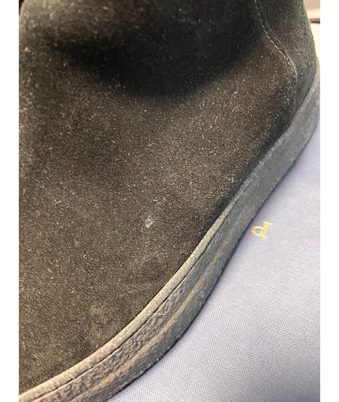 Principe di Bologna Черные замшевые ботинки, фото 6