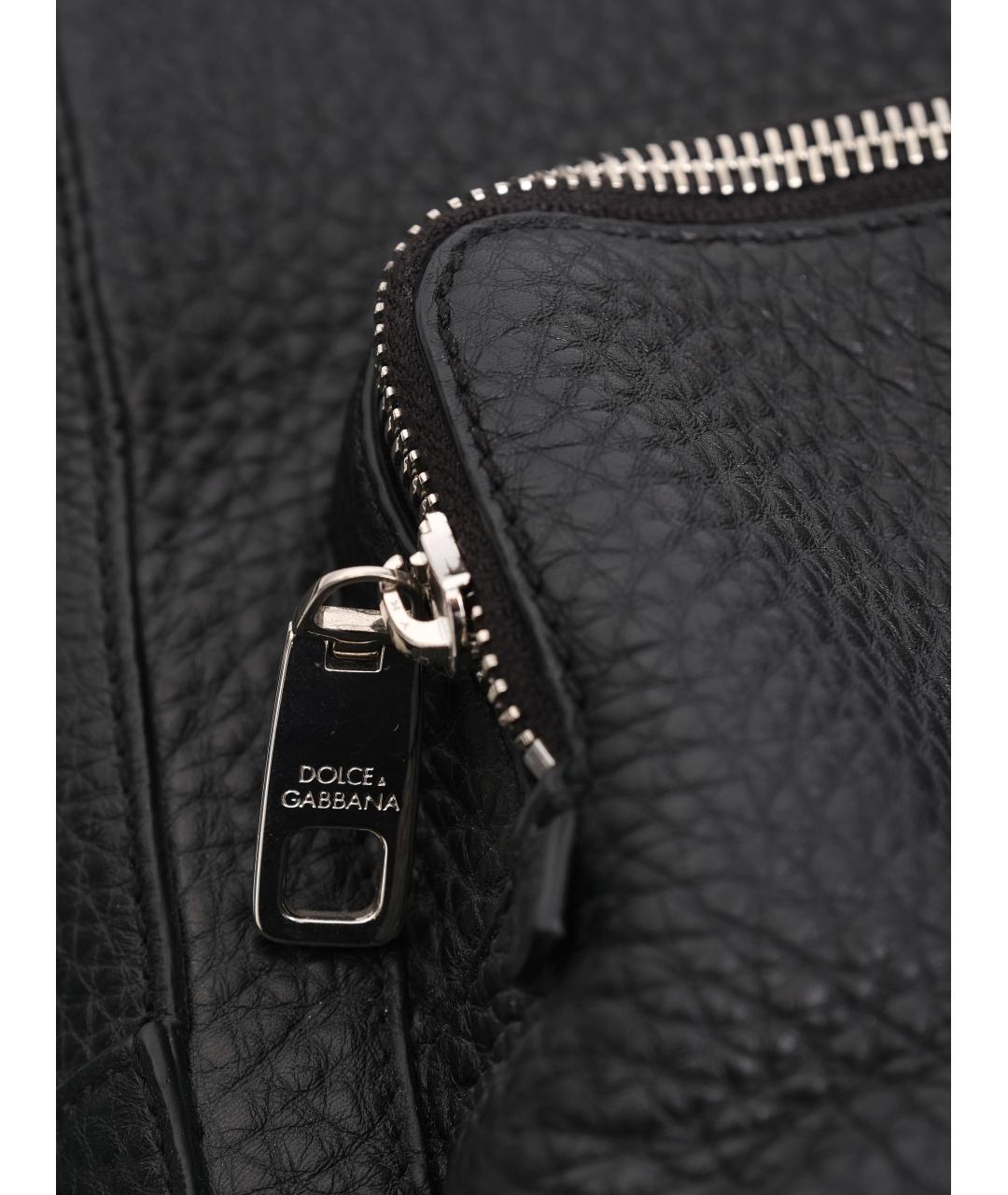 PHILIPP PLEIN Черная кожаная сумка на плечо, фото 7