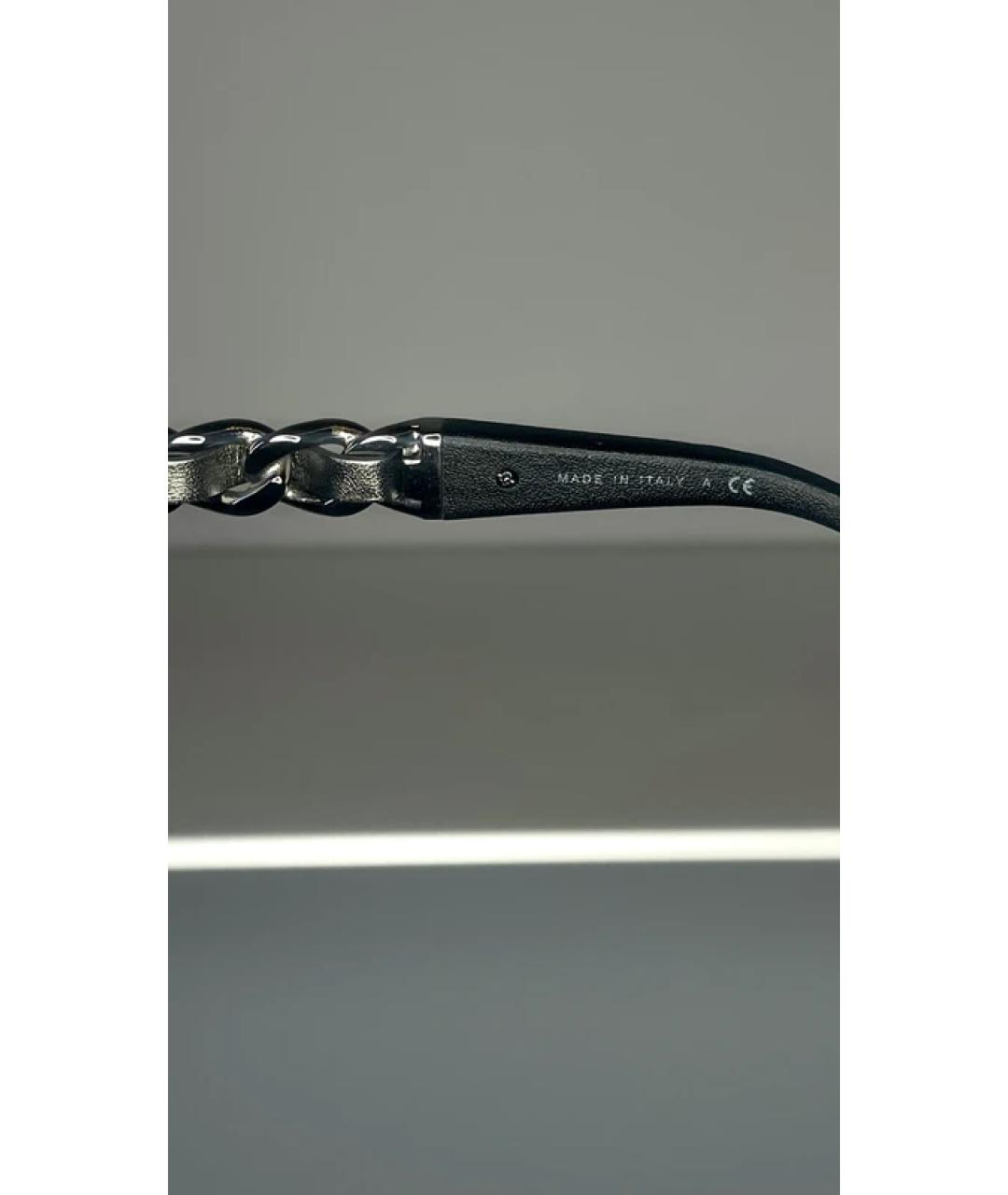 CHANEL Черные пластиковые солнцезащитные очки, фото 7