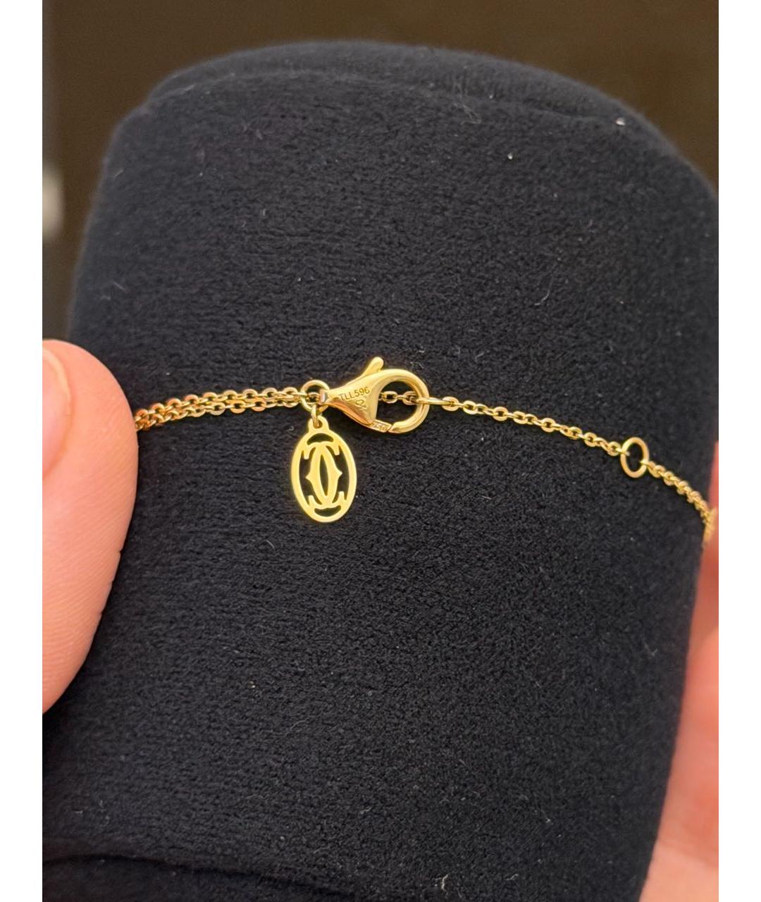 CARTIER Желтый браслет из желтого золота, фото 4