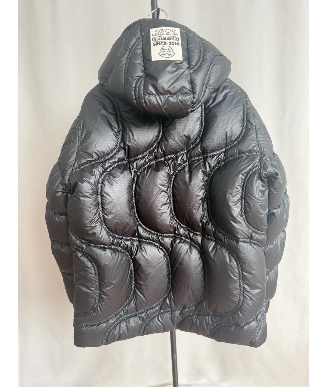 MONCLER Черная куртка, фото 2