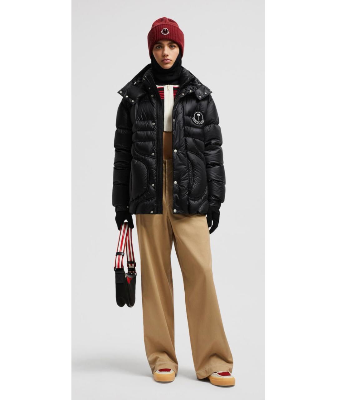 MONCLER Черная куртка, фото 5