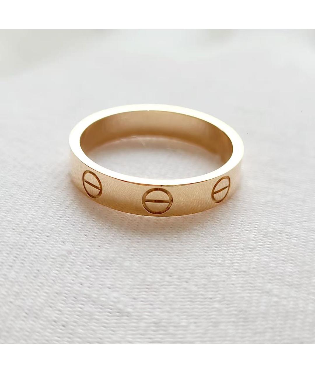 CARTIER Золотое кольцо из розового золота, фото 4