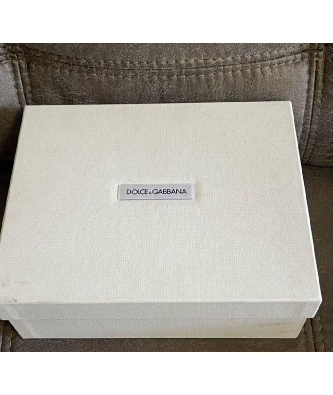 DOLCE&GABBANA Розовые сандалии и шлепанцы, фото 5