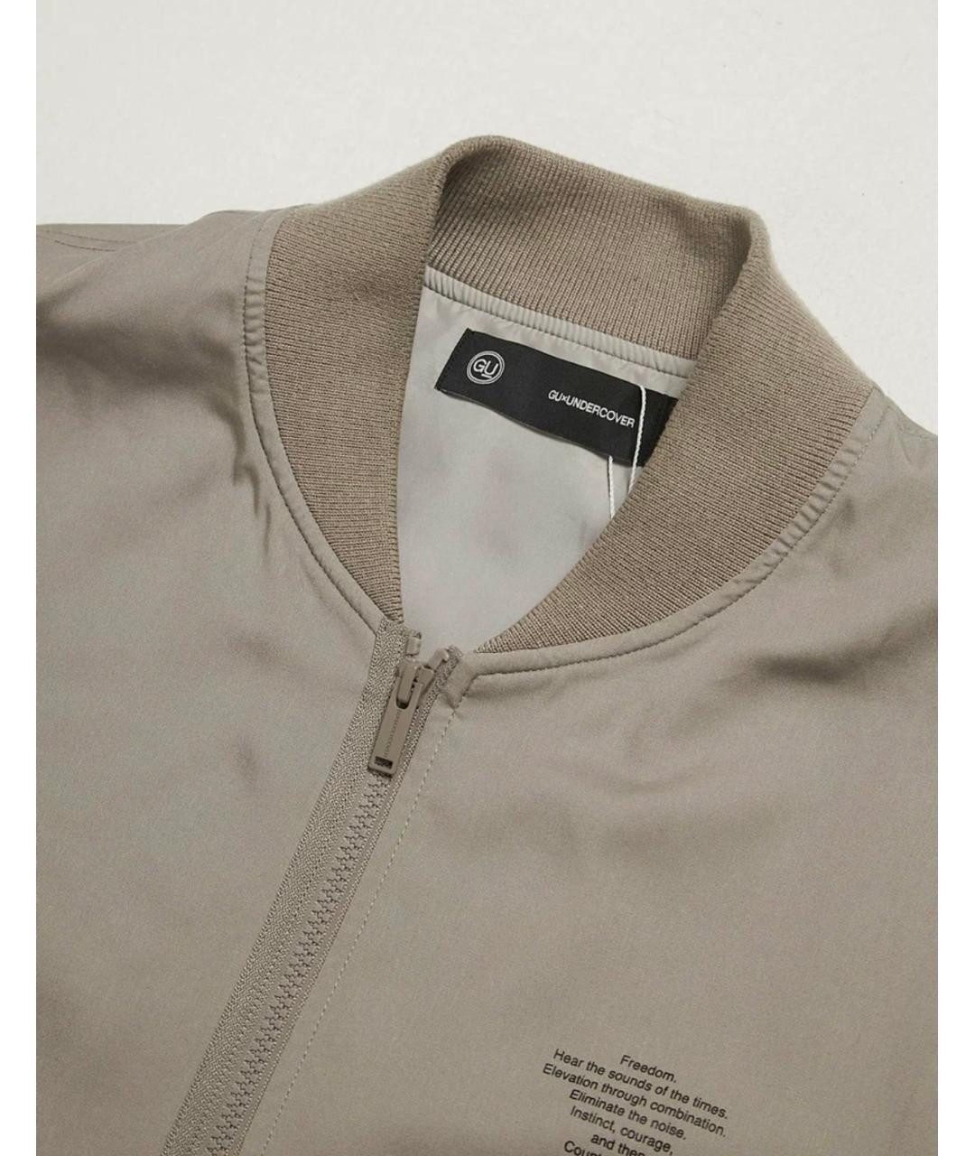 UNDERCOVER Серая полиэстеровая куртка, фото 3