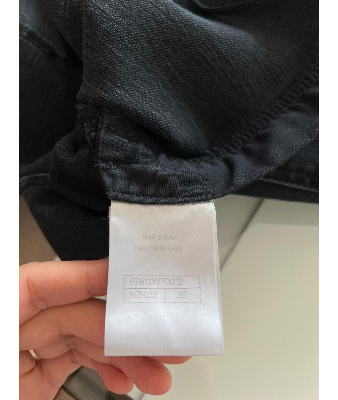 CHANEL Черные джинсы слим, фото 8