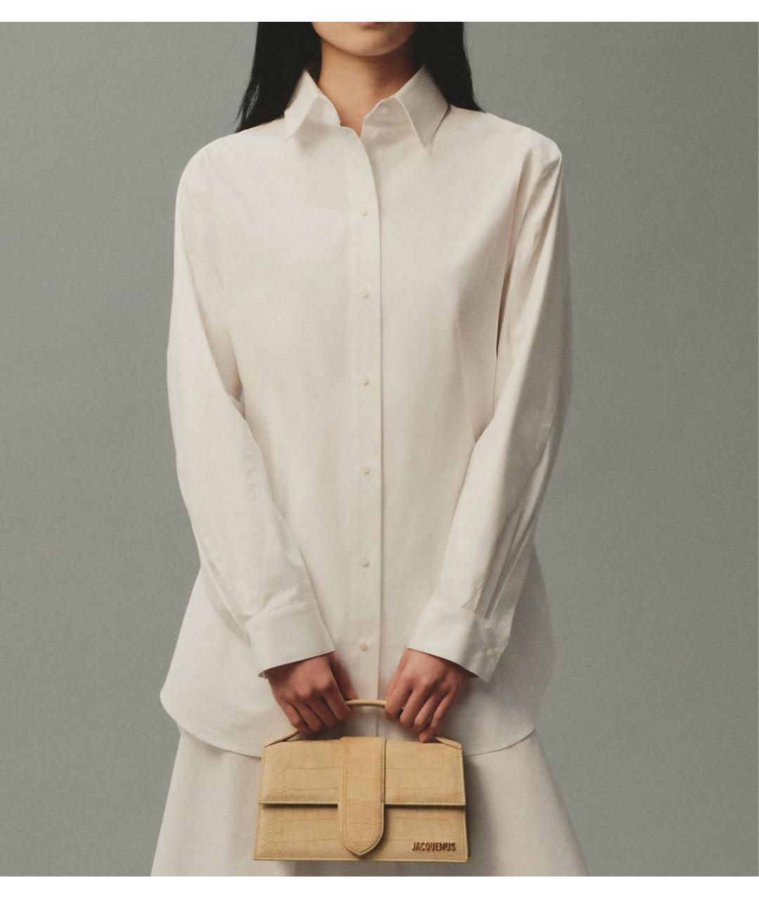 JACQUEMUS Бежевая сумка через плечо, фото 3