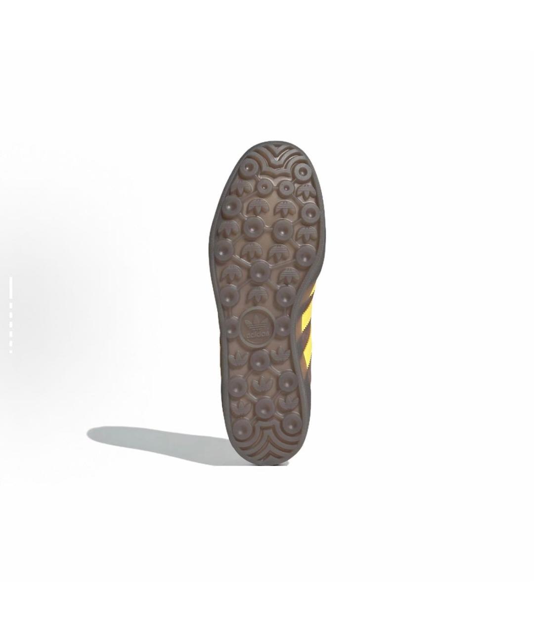 ADIDAS Коричневые замшевые кроссовки, фото 6