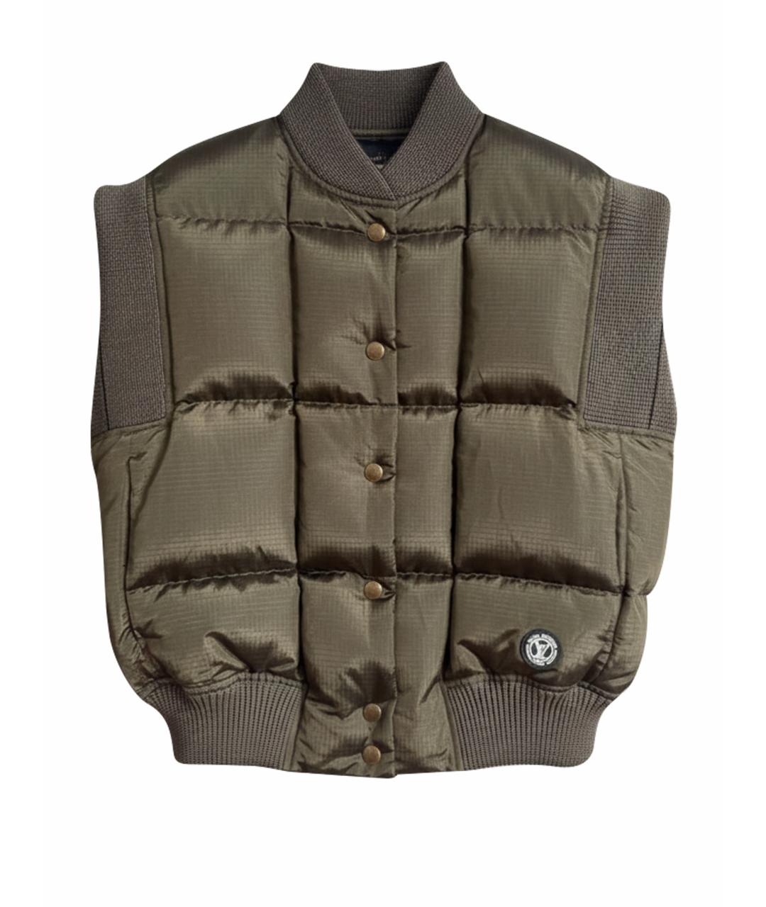 LOUIS VUITTON Хаки жилет, фото 1
