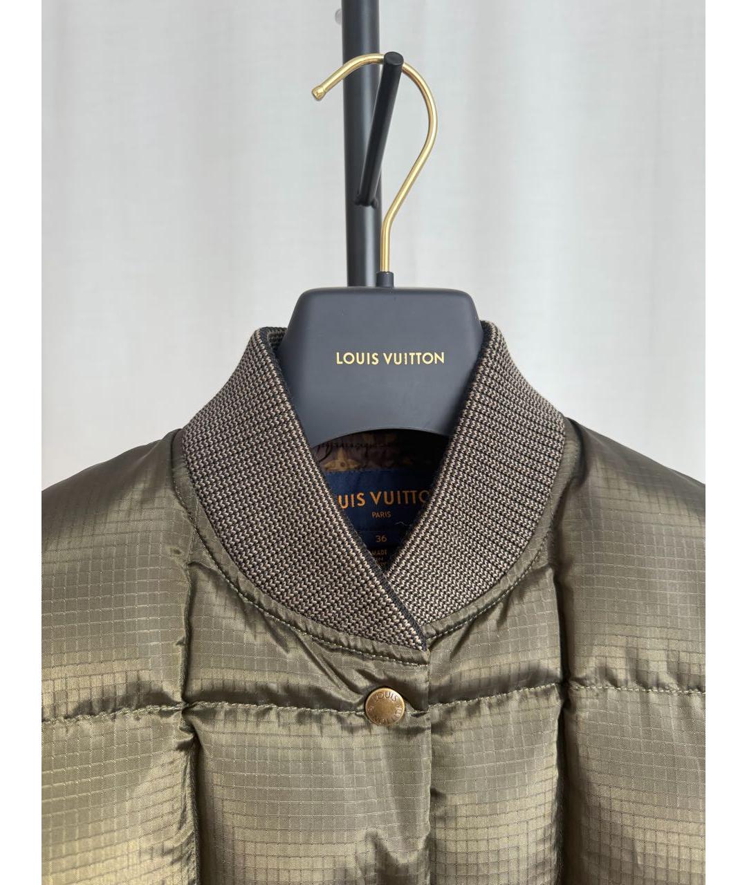 LOUIS VUITTON Хаки жилет, фото 3