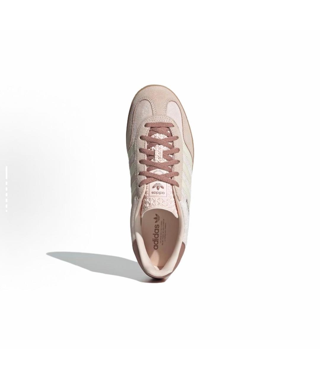 ADIDAS Розовые бархатные кроссовки, фото 4