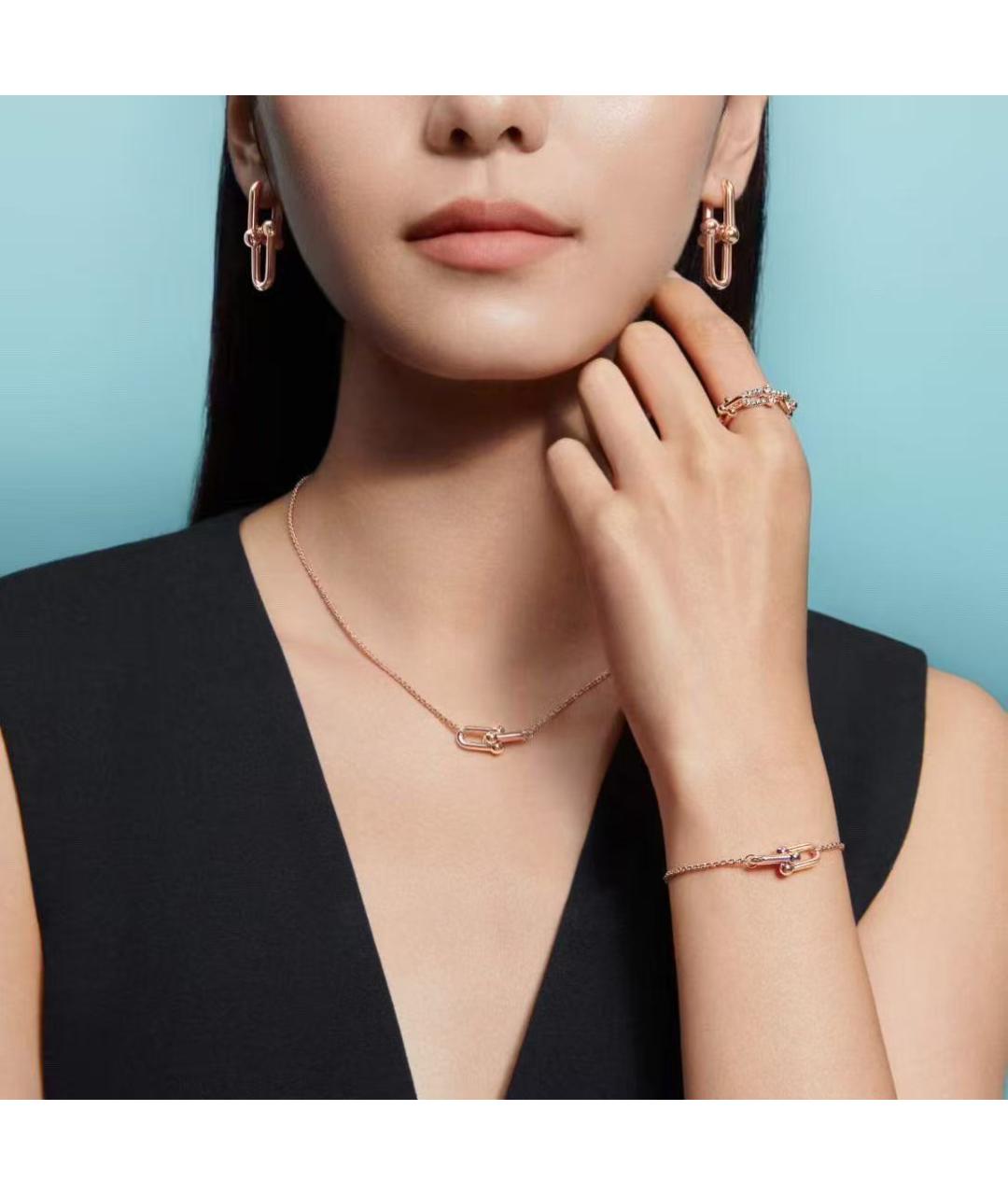 TIFFANY&CO Золотая подвеска из розового золота, фото 4