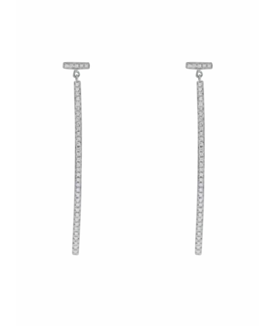 TIFFANY&CO Серебряные серьги из белого золота, фото 1