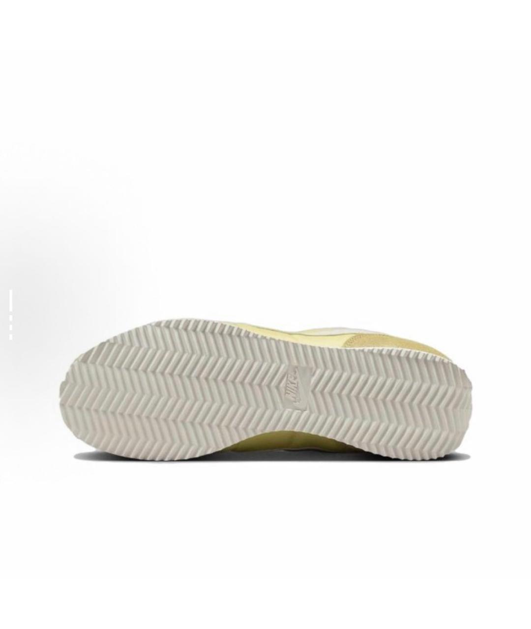 NIKE Желтые текстильные кроссовки, фото 4