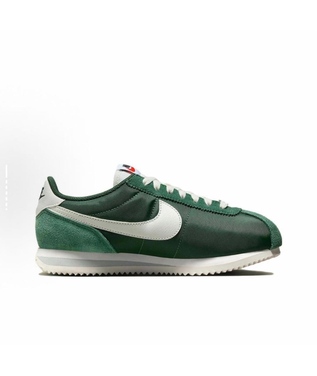 NIKE Зеленые текстильные кроссовки, фото 7