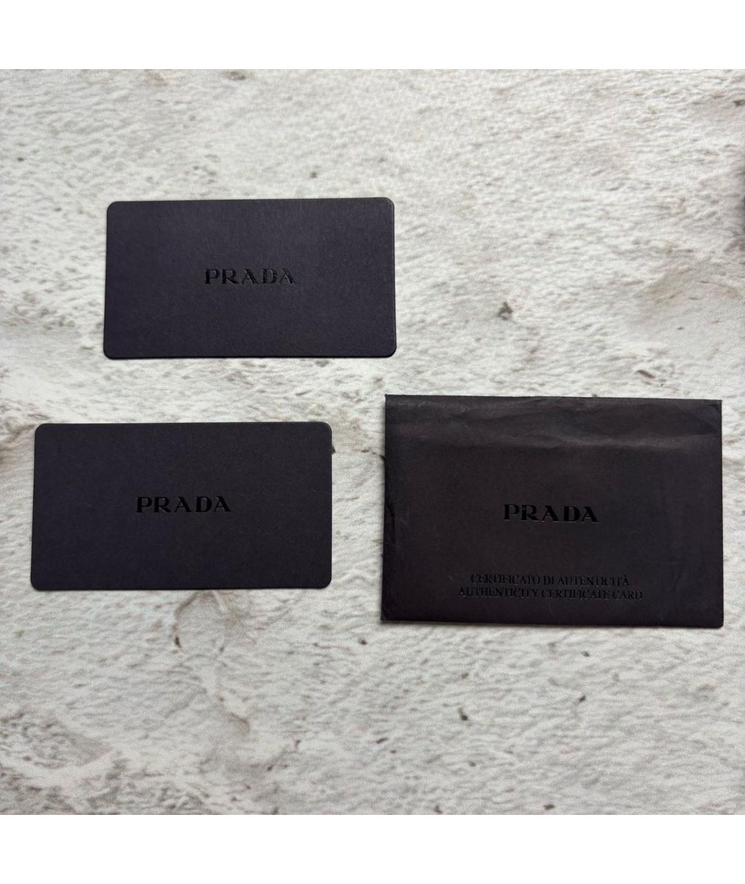 PRADA Красная кожаная сумка через плечо, фото 8