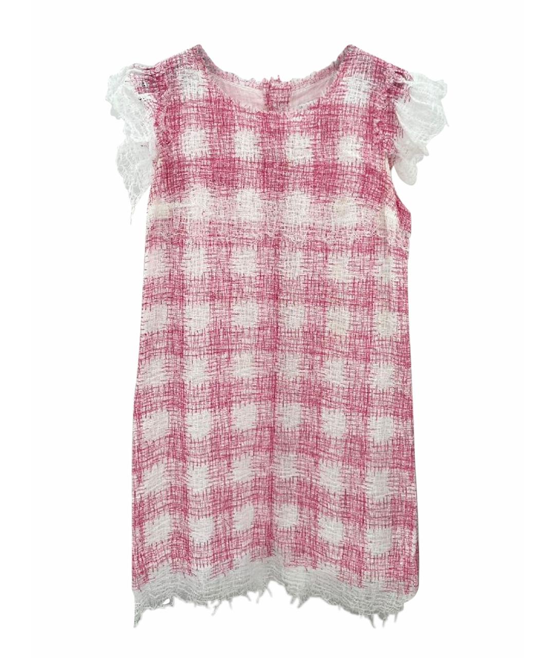 CHANEL Розовое повседневное платье, фото 1