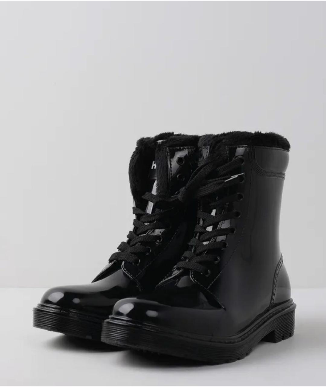 HUGO Черные ботинки, фото 3