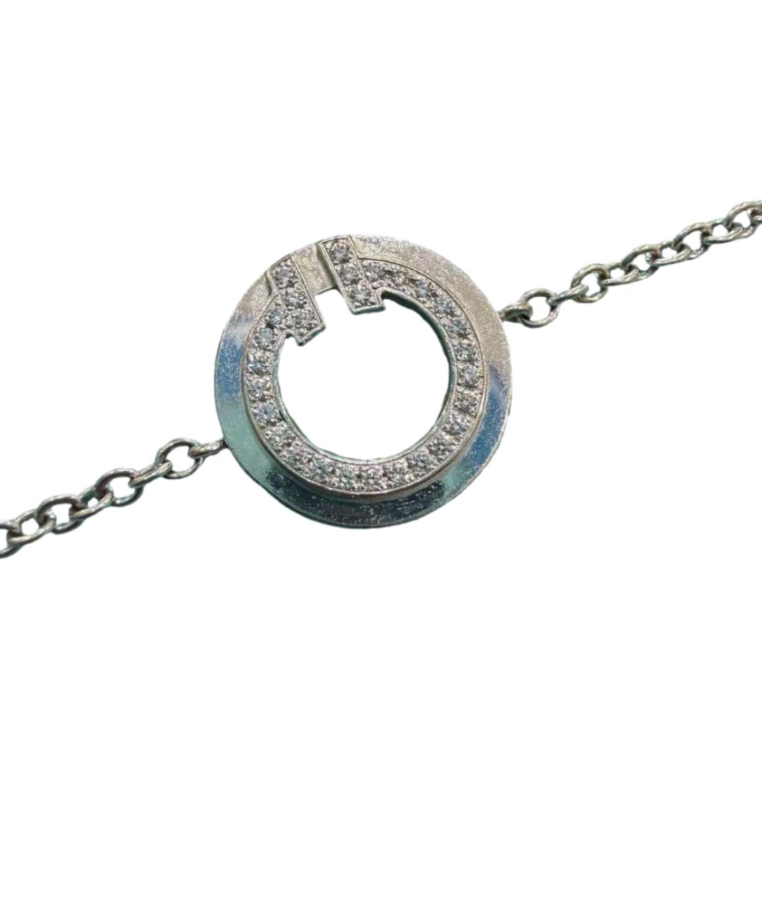 TIFFANY&CO Серебрянный браслет из белого золота, фото 1