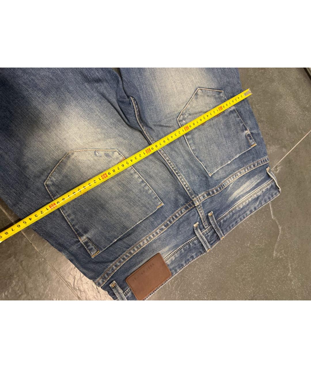 HUGO BOSS Темно-синие хлопковые шорты, фото 5