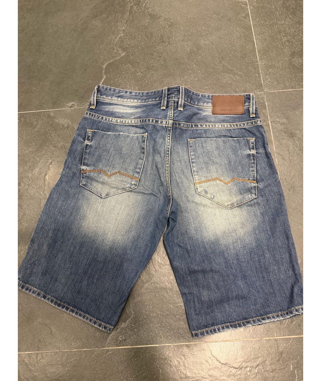 HUGO BOSS Темно-синие хлопковые шорты, фото 2