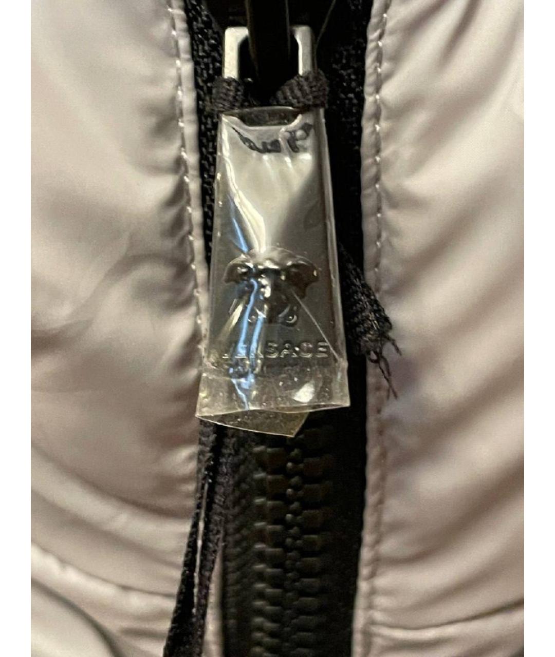 VERSACE Серый полиэстеровый жилет, фото 4