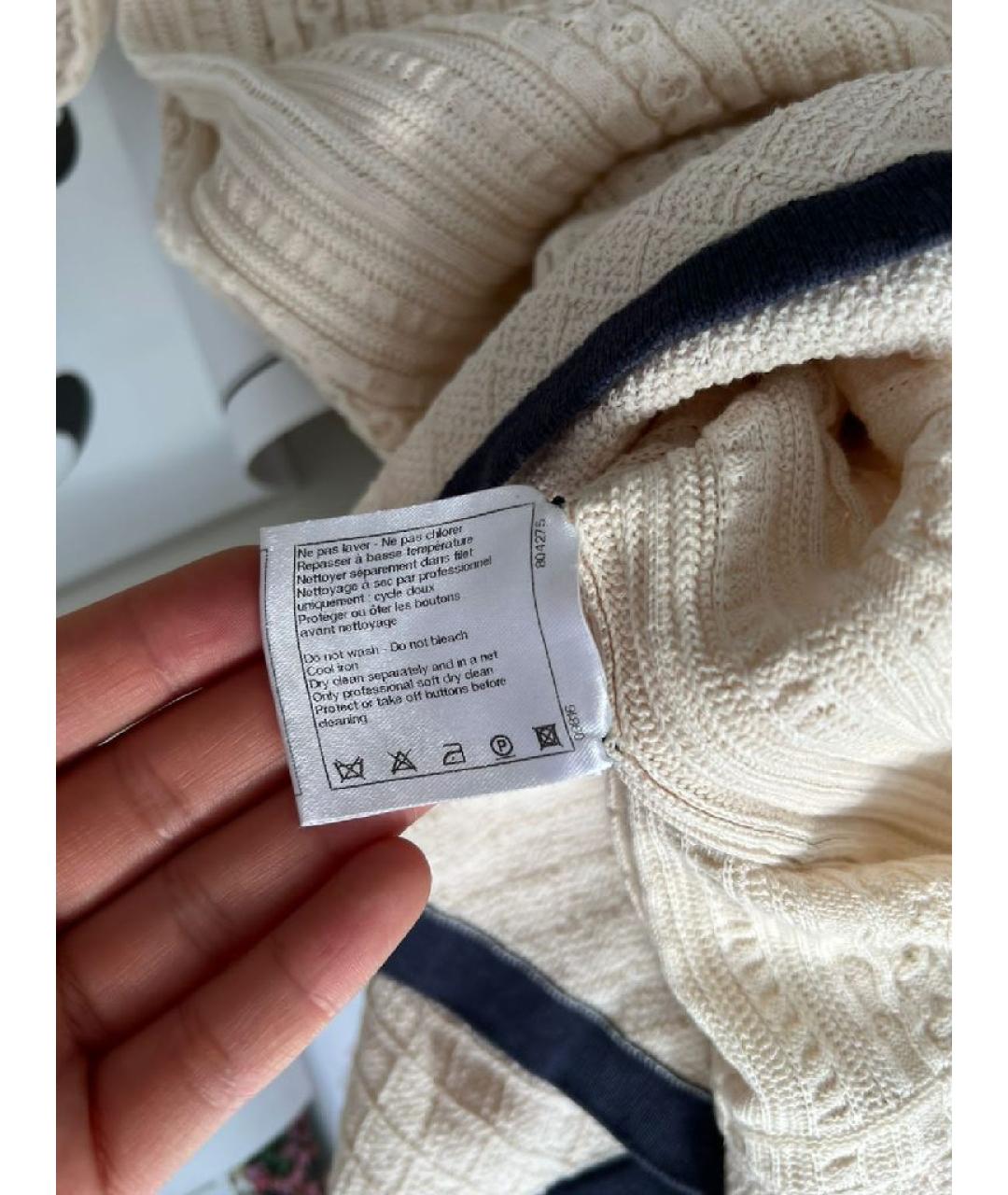 CHANEL Бежевый джемпер / свитер, фото 5