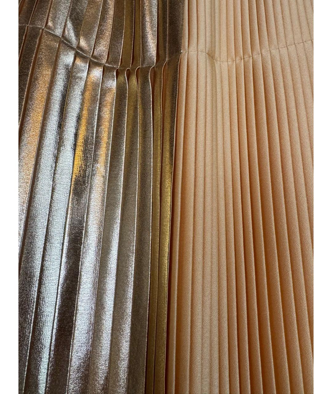 STELLA MCCARTNEY Золотая юбка макси, фото 6