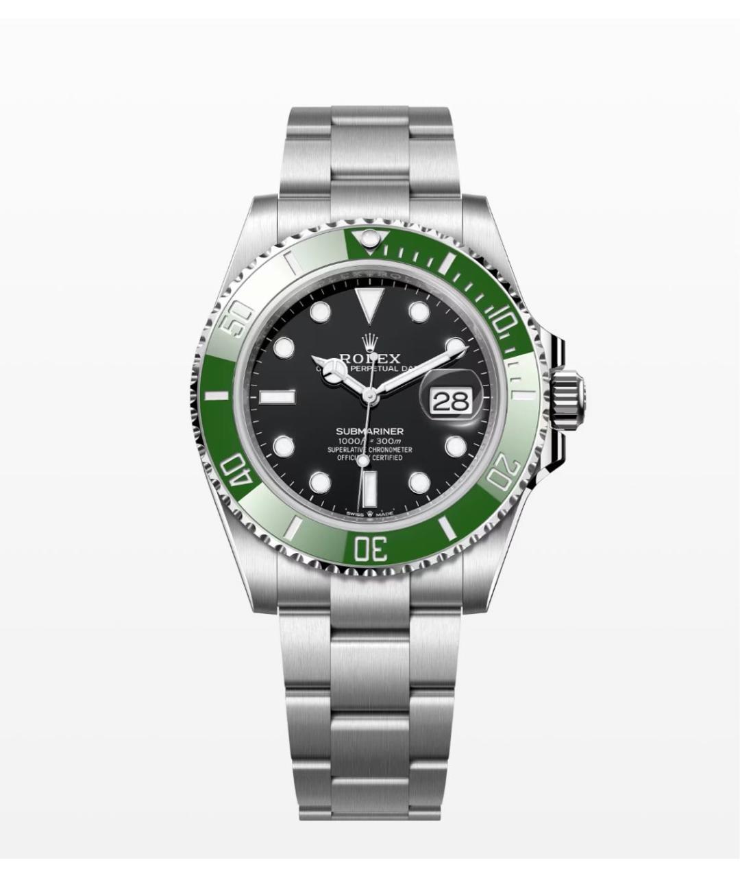 ROLEX Серебряные часы, фото 2
