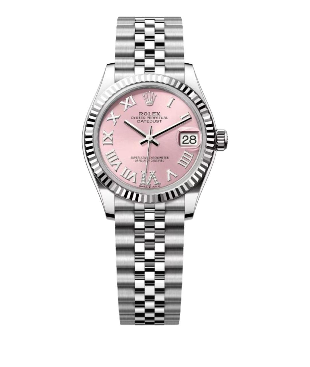 ROLEX Серебряные часы, фото 1