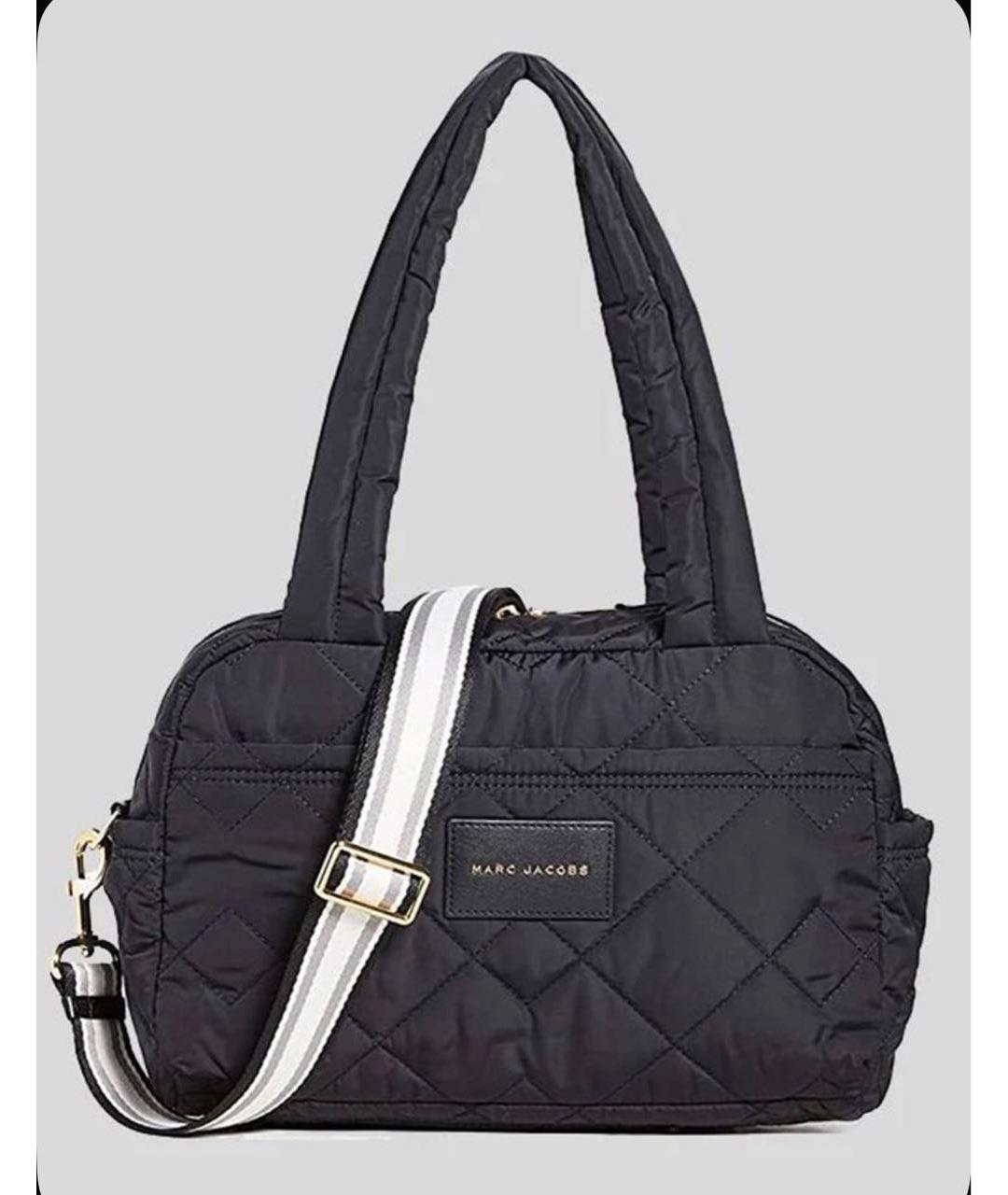 MARC JACOBS Черная тканевая сумка тоут, фото 7