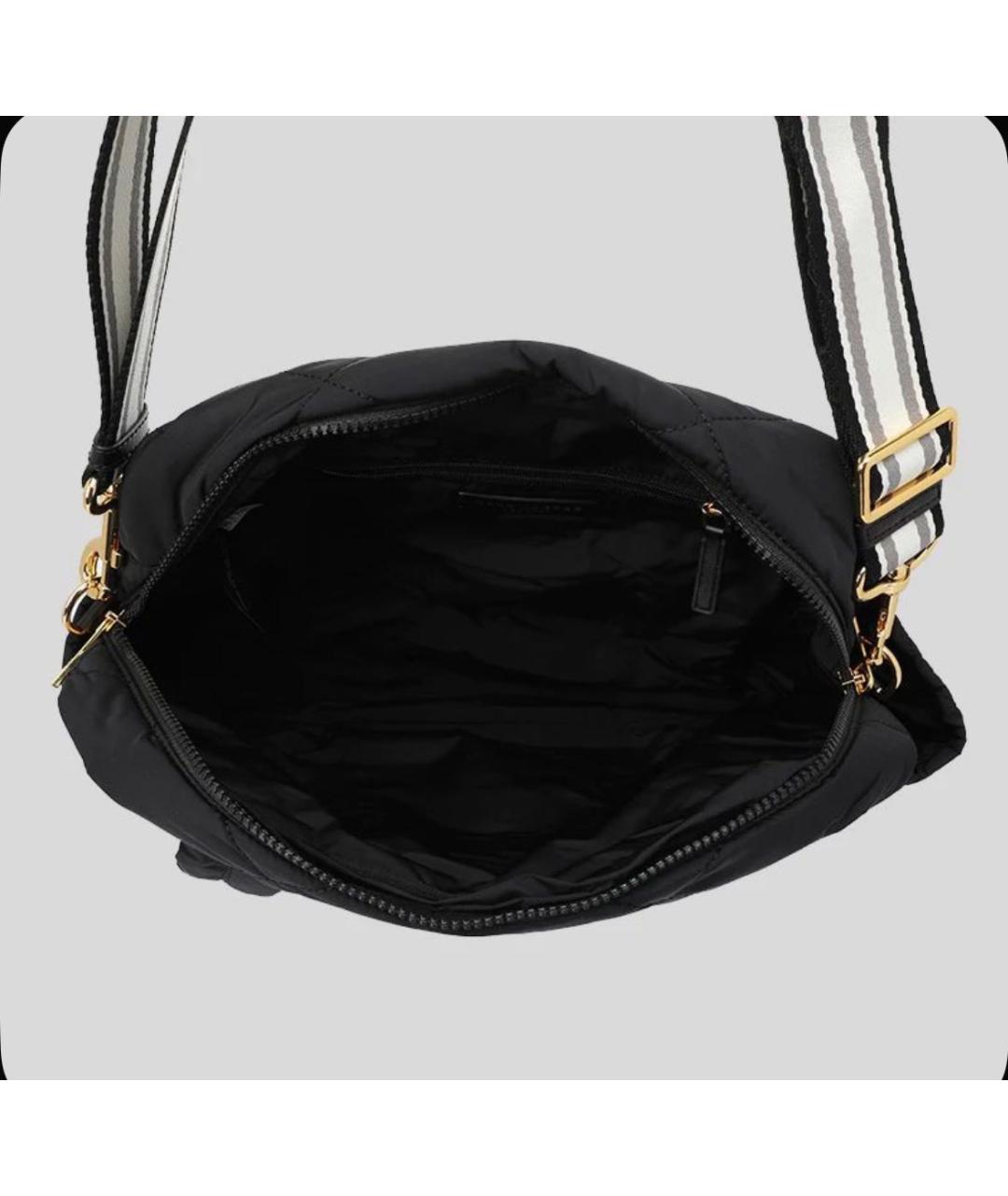 MARC JACOBS Черная тканевая сумка тоут, фото 3