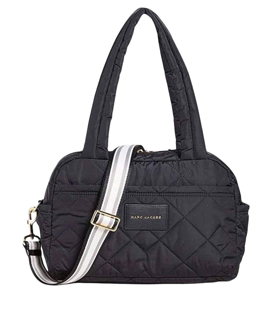 MARC JACOBS Черная тканевая сумка тоут, фото 1