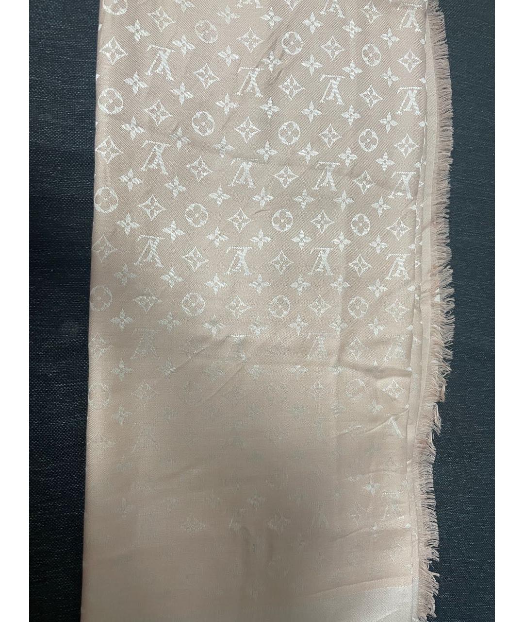 LOUIS VUITTON Розовый платок, фото 3