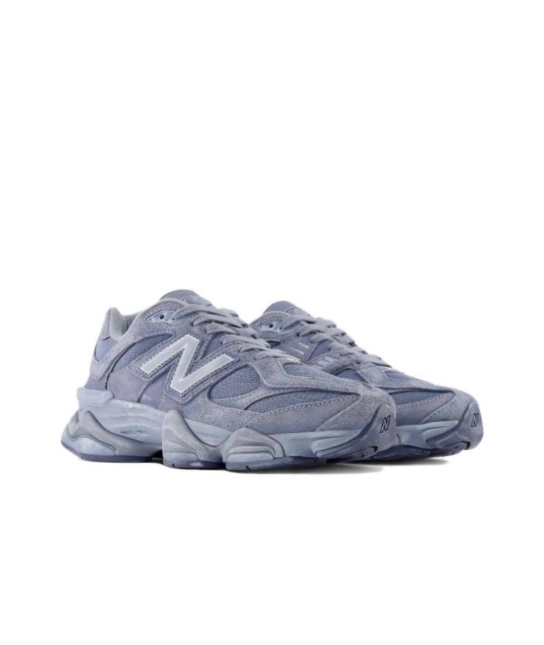 NEW BALANCE Голубые замшевые кроссовки, фото 2