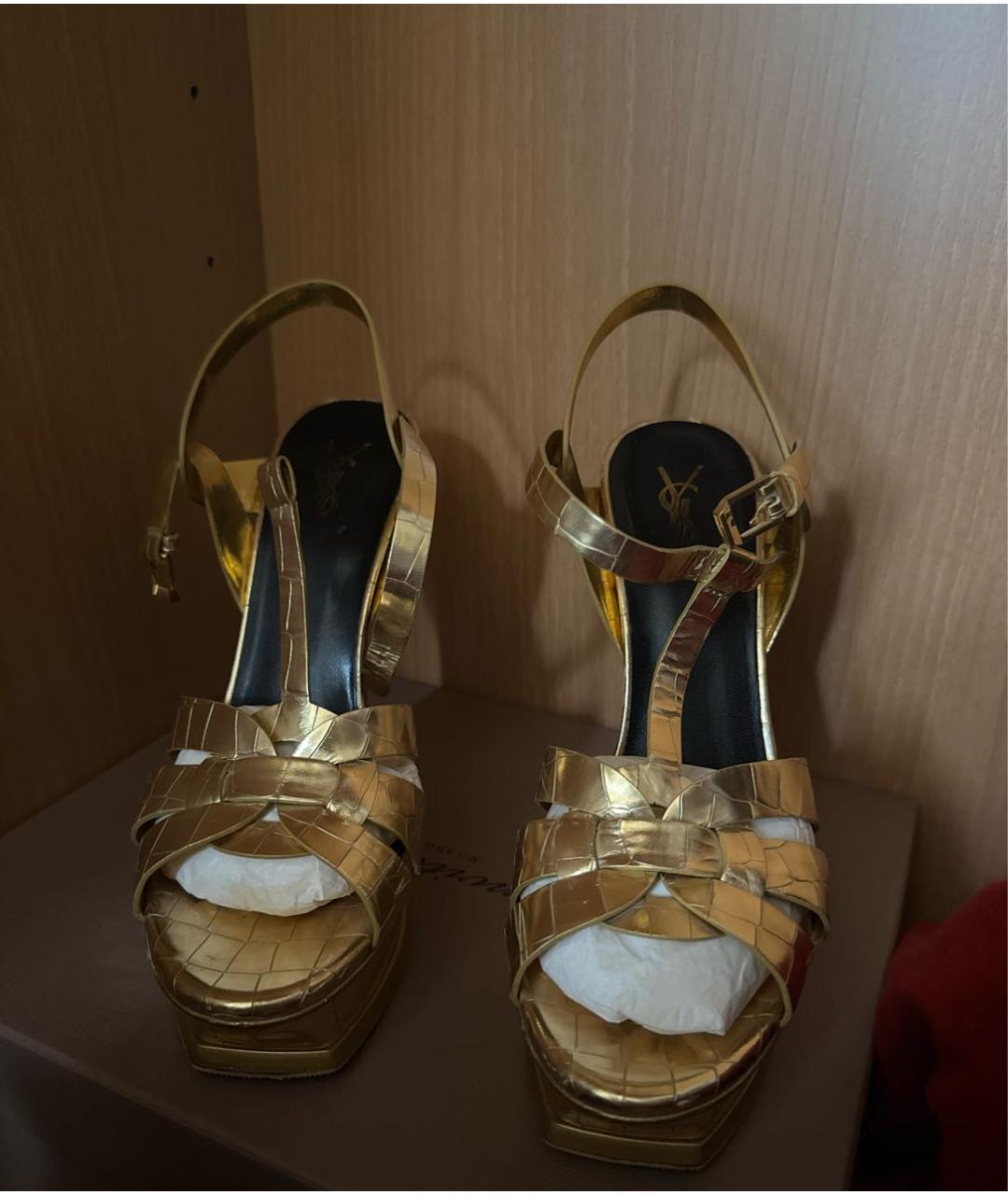 SAINT LAURENT Туфли из экзотической кожи, фото 3