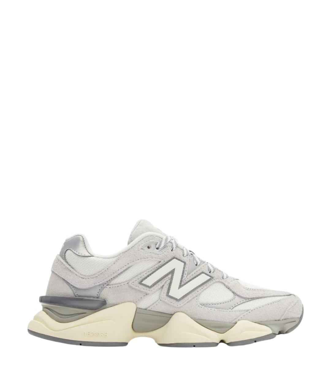 NEW BALANCE Серые замшевые кроссовки, фото 1