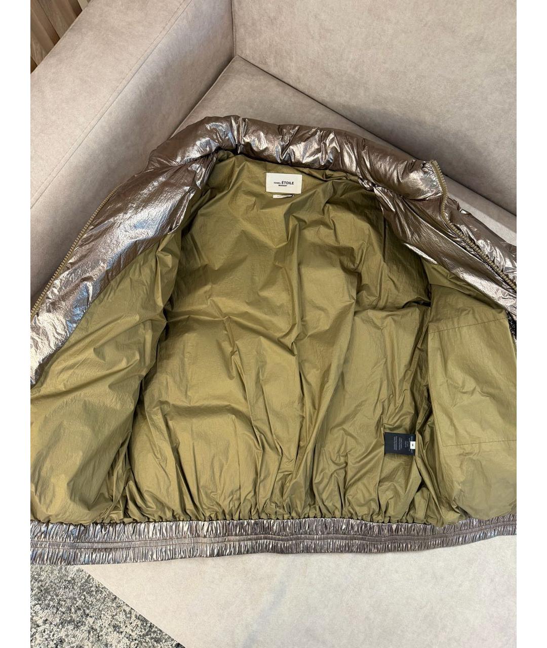 ISABEL MARANT Золотая куртка, фото 7