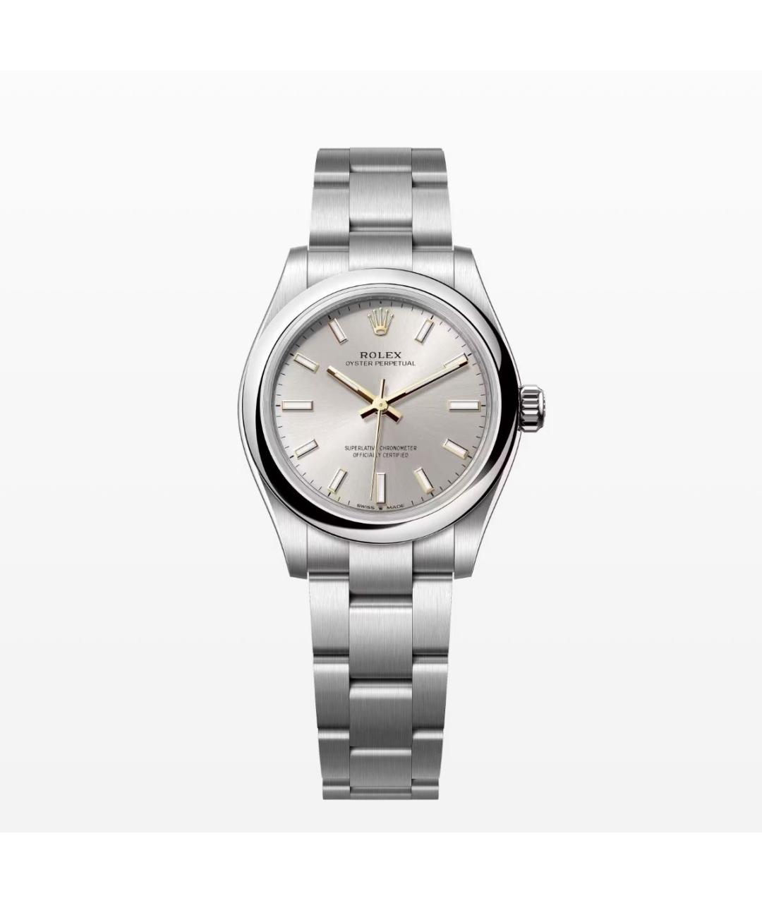 ROLEX Серебряные часы, фото 2