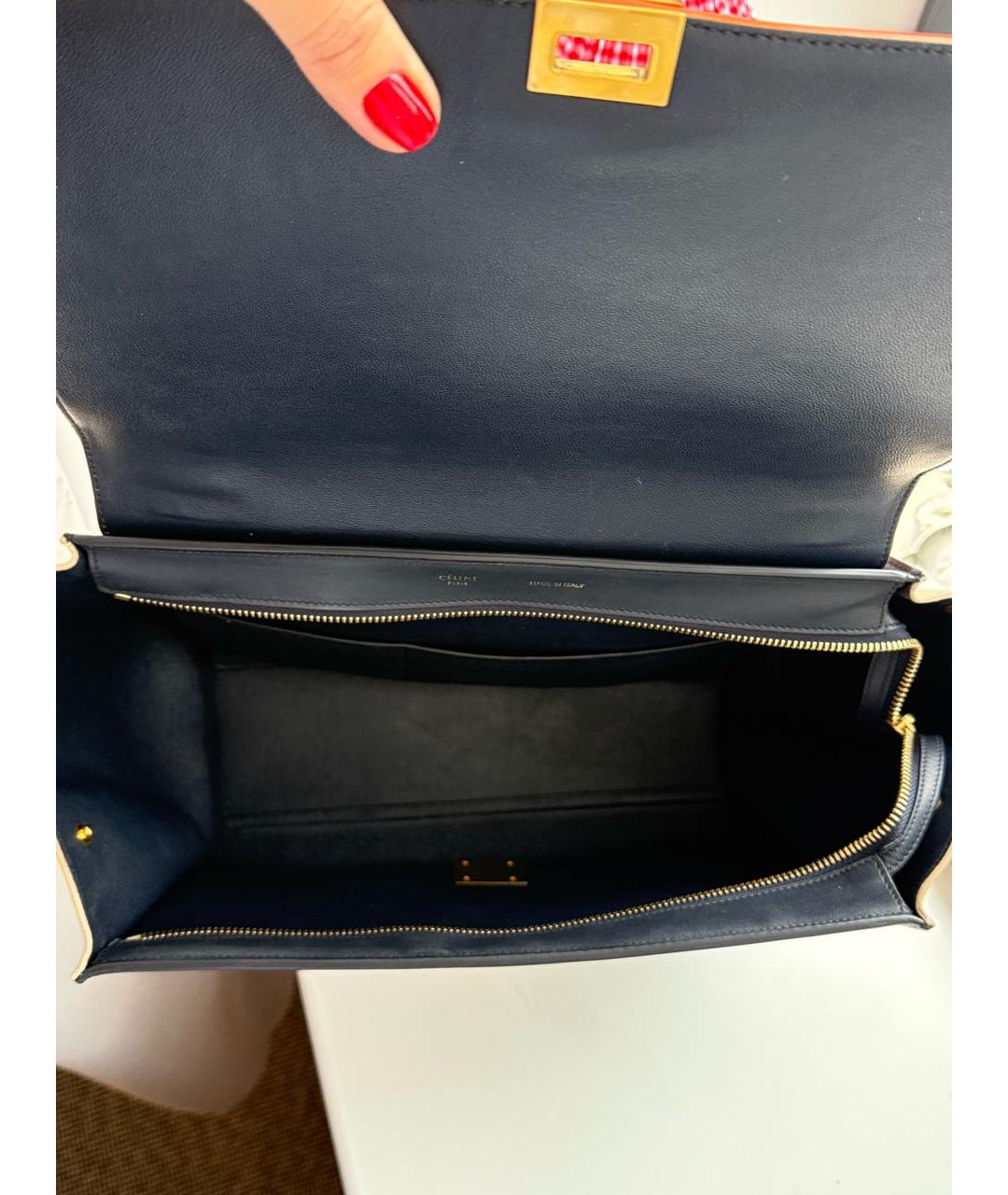 CELINE Мульти кожаная сумка тоут, фото 4