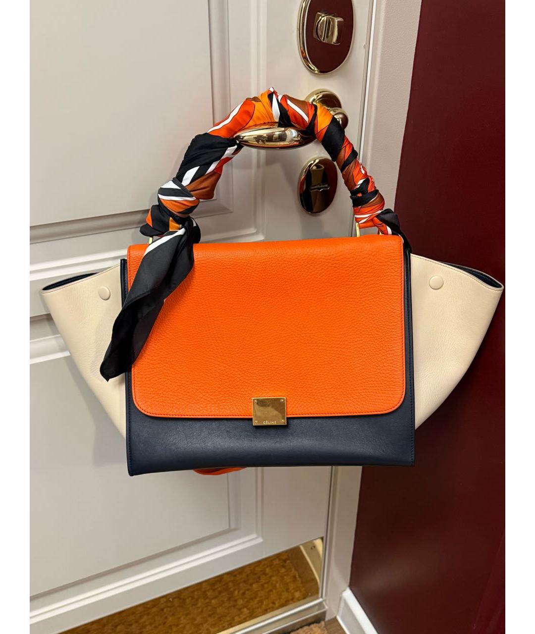 CELINE Мульти кожаная сумка тоут, фото 5