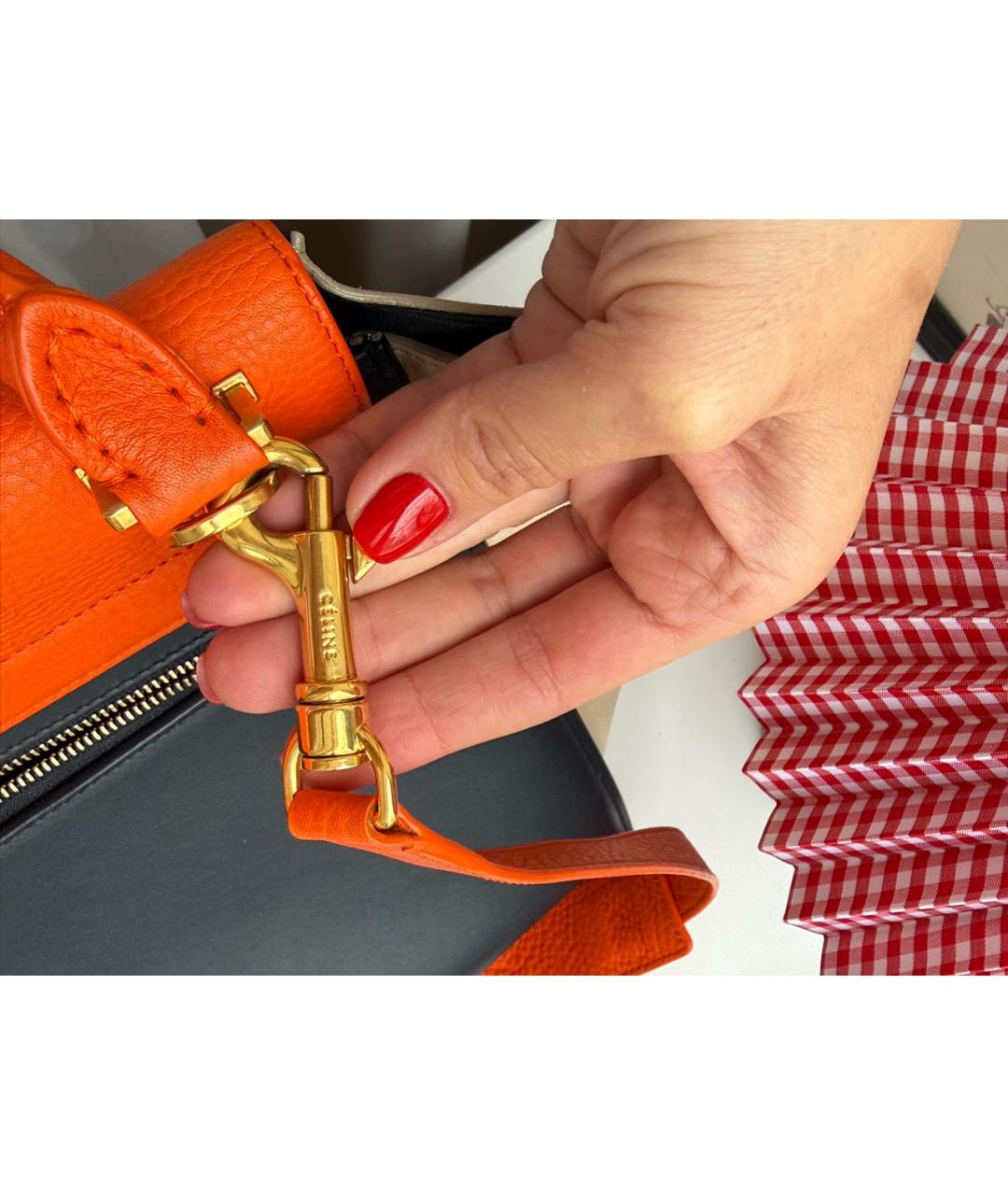 CELINE Мульти кожаная сумка тоут, фото 8