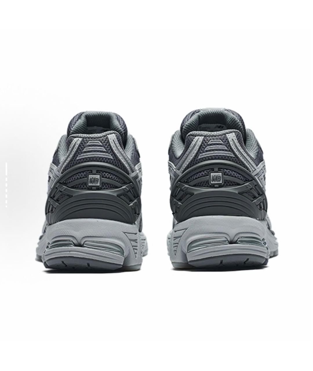 NEW BALANCE Серые текстильные низкие кроссовки / кеды, фото 4