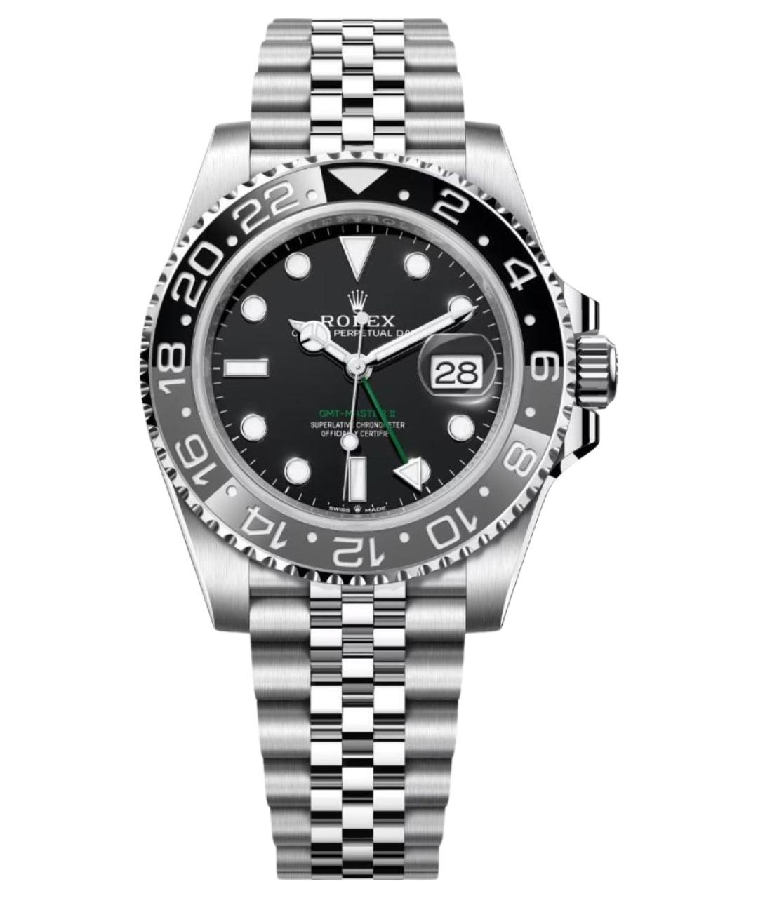 ROLEX Серебряные часы, фото 1
